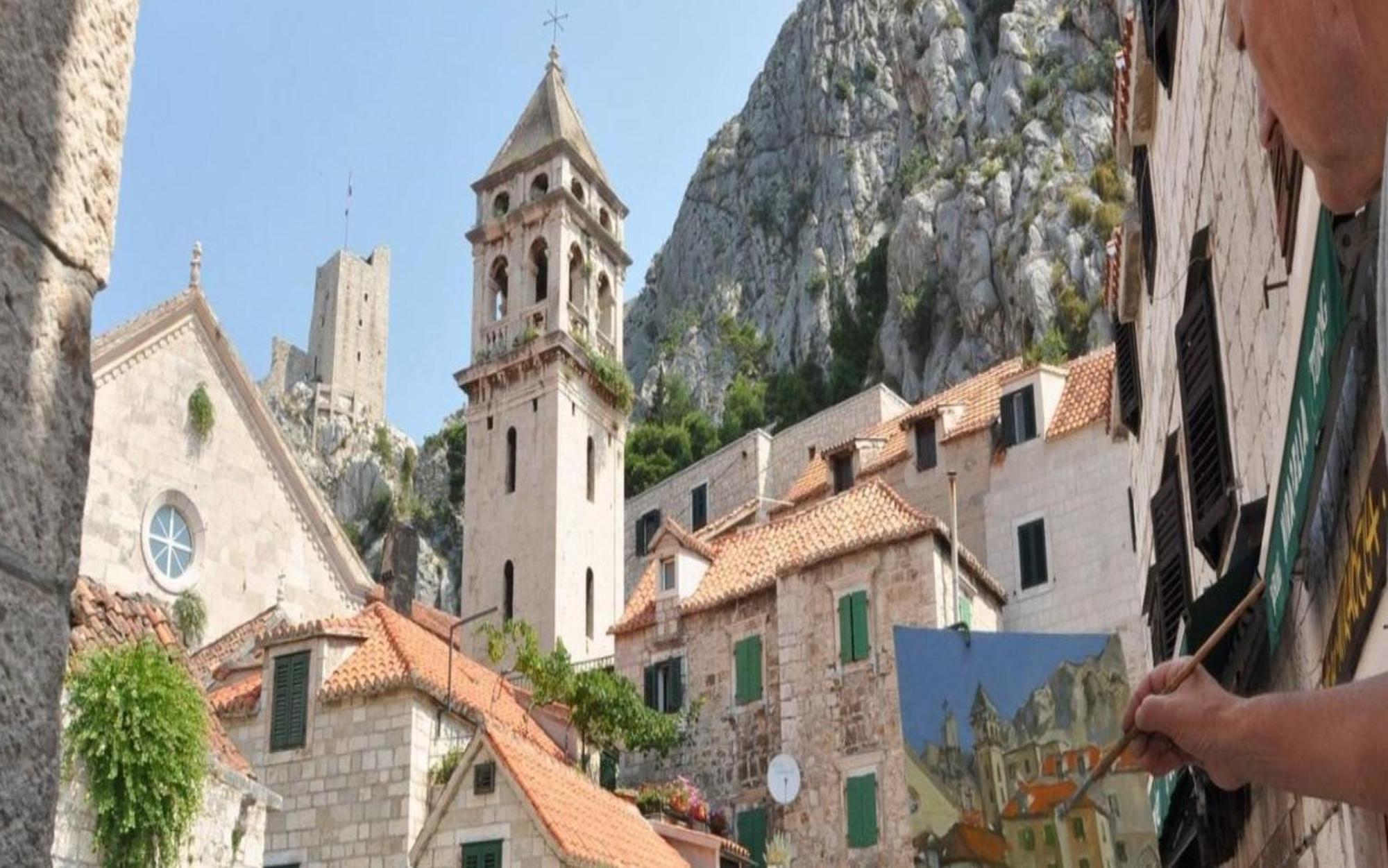 Sandy Beach Apartment Omiš Exterior foto