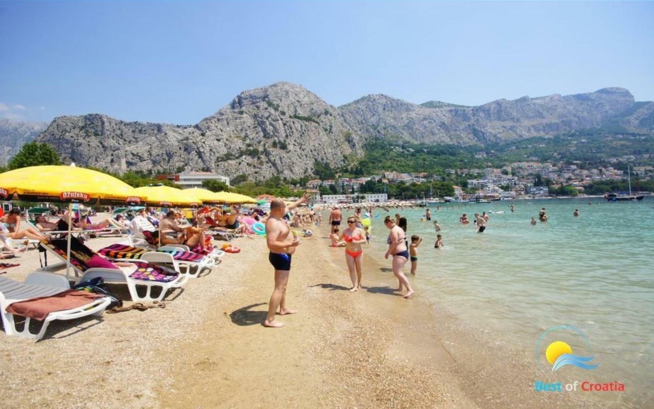 Sandy Beach Apartment Omiš Exterior foto