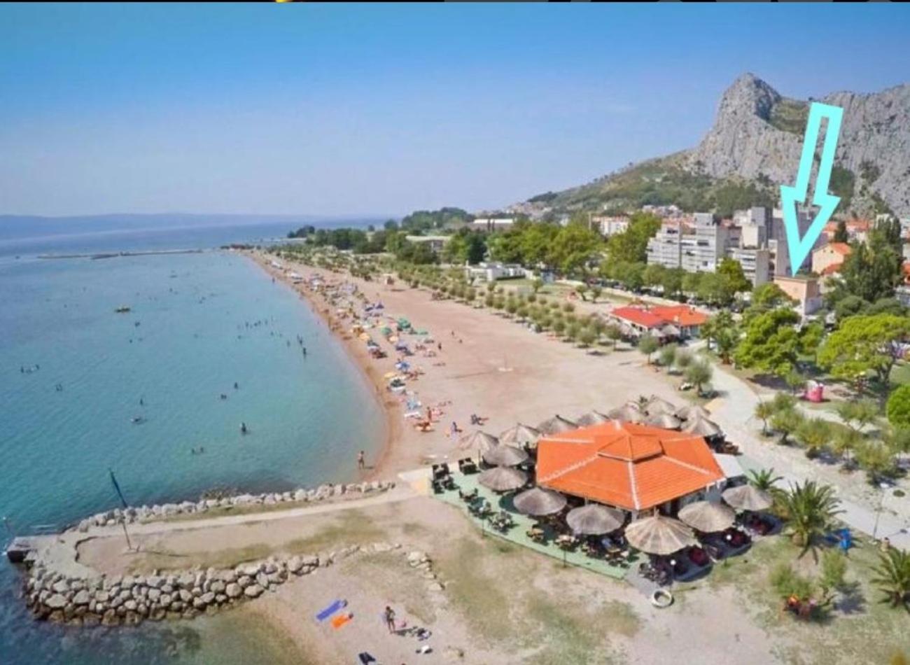 Sandy Beach Apartment Omiš Exterior foto